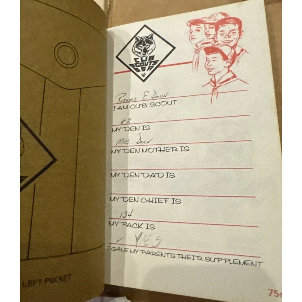 1970 Cub Scout Book‎ Wolf